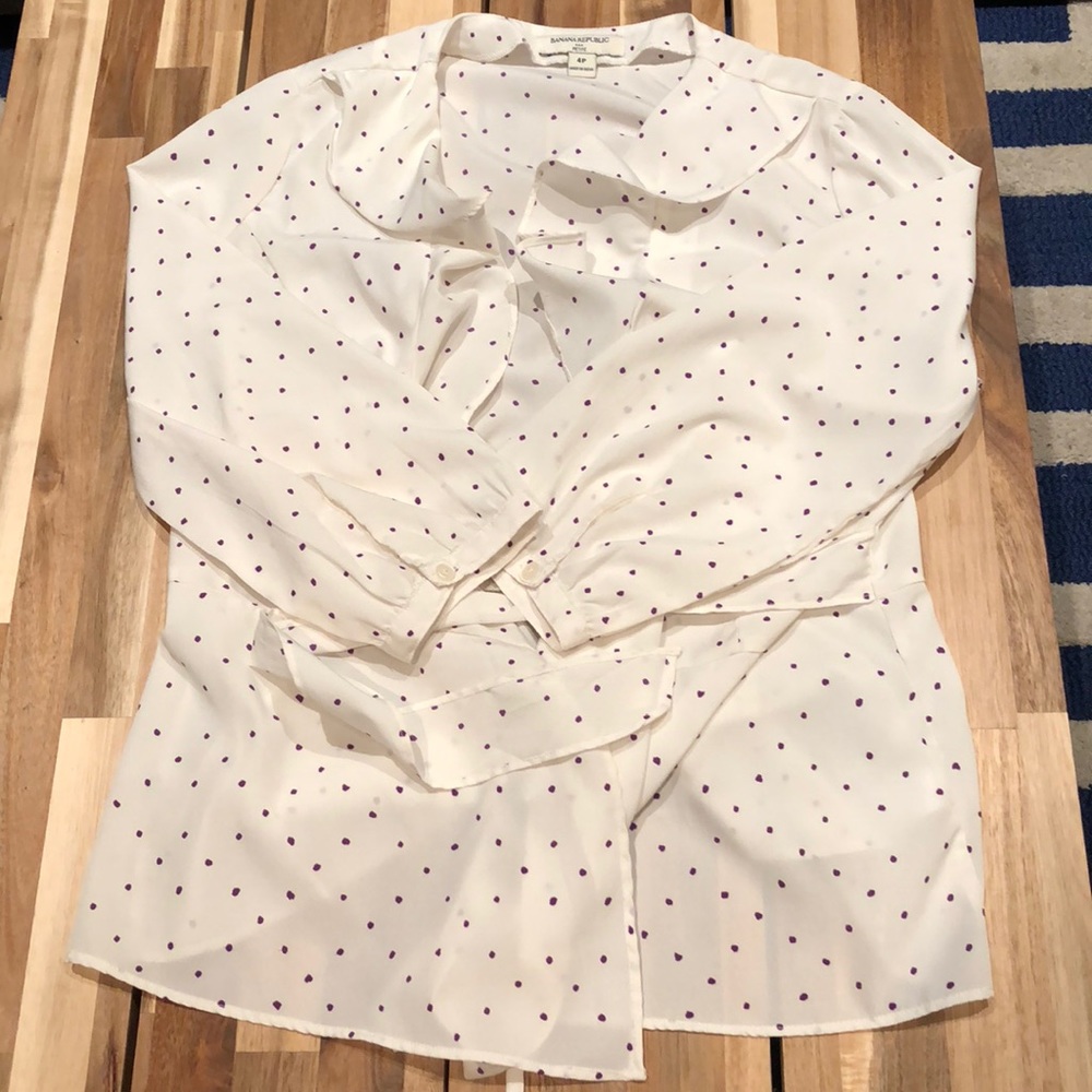 3/4 sleeve Banana Republic blouse